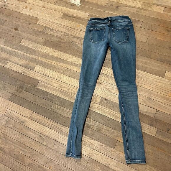 Maurices jeans skinny distressed holes size XS-R - Picture 7 of 8